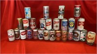 27 COLLECTIBLE BEER CANS