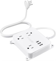 TROND Power Strip 3 Outlets & USBs