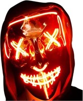 Anroll LED Light Up Mask for Festival Cosplay