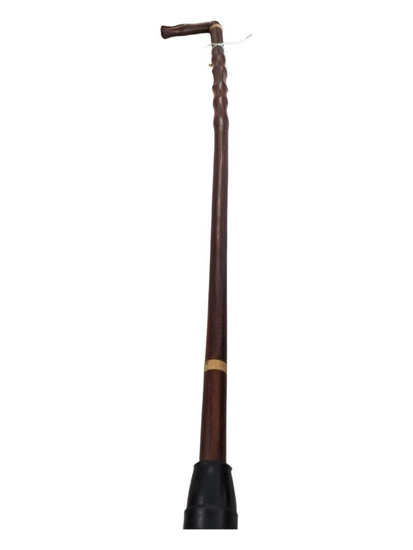 Premium hand carved African wooden walking stick