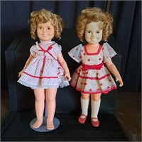 (2) Two 1950's Shirley Temple Dolls