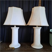 2 Matching Lamps with Shades