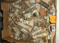 Flat of pipe fittings