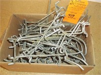 Box of pegboard hooks