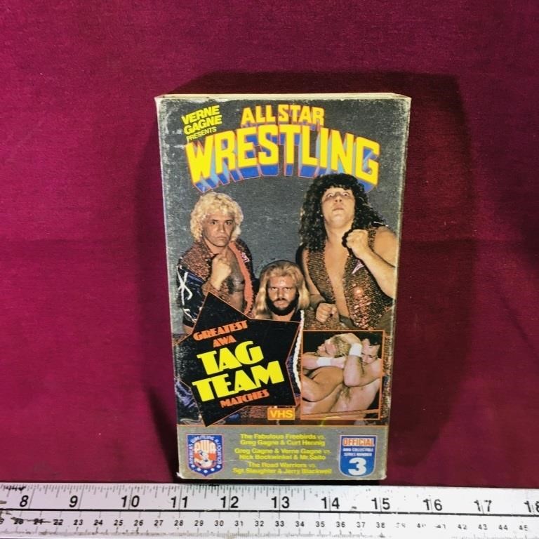 1985 All-Star Wrestling VHS Movie