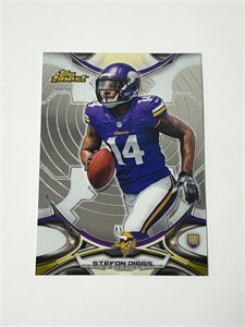 2015 Topps Finest Stefon Diggs RC