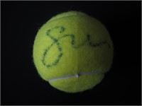 Serena Williams SIgned Tennis Ball COA