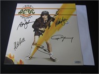 AC / DC signed record Album COA