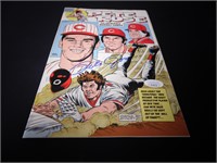 Pete Rose signed comic book JSA COA