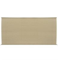 New pleated camper RV blinds in cappuccino