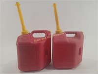 (2) Small Used Gasoline Tanks