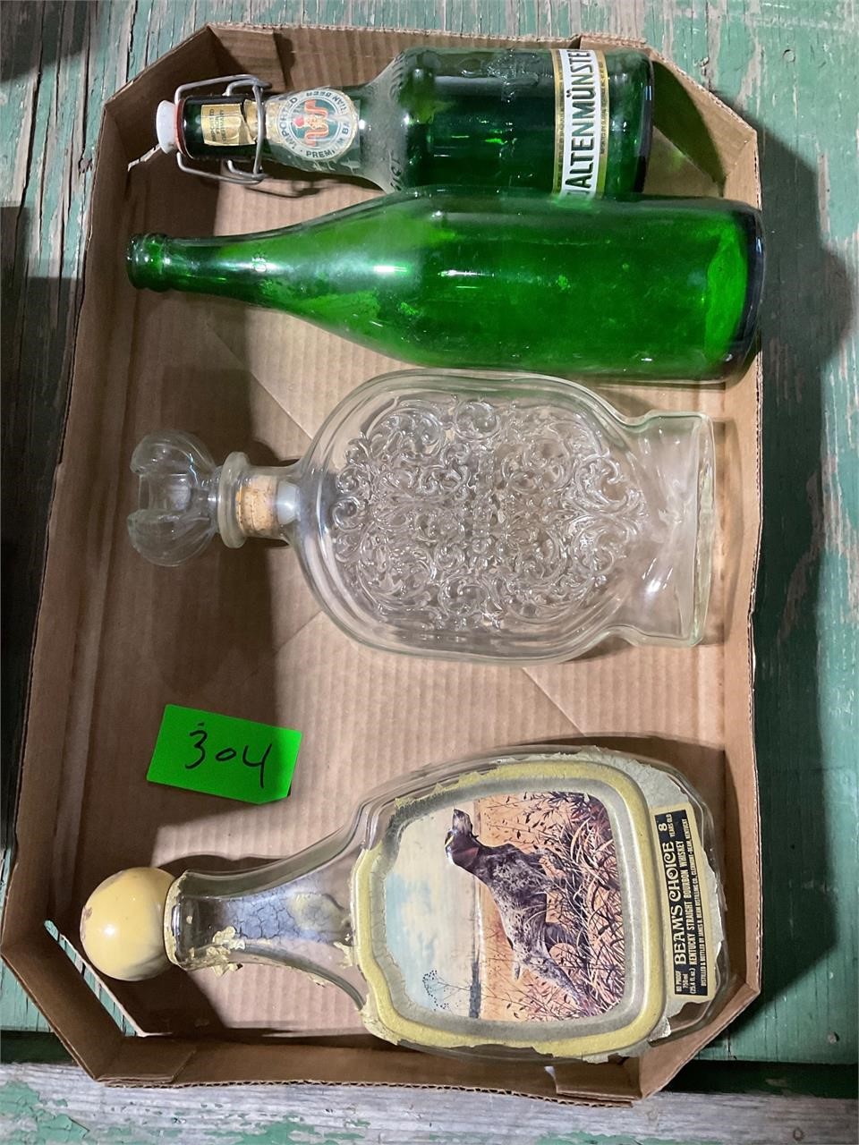 Vintage bottle lot