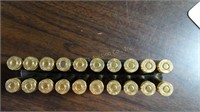 20  Remington 308 Winchester cartridges