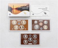 2015 US Mint Silver Poof Sets