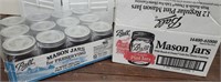 2 Boxes Canning Jars