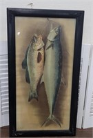 Large Henri Leroy Fish Print