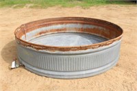 Galvanized Stock Tank, 93"x24"