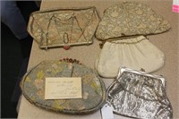 Lot of 5 Vintage Purses, Handbag