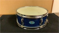 Vintage 1960s Truetone Snare Drum in Blue Sparkle