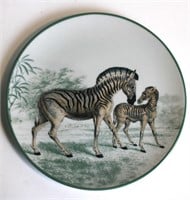 Les-ottomans 8" Zebra Plate Italy