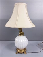 Vintage Cherub Table Lamp