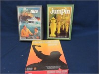 Lot of 3 board Games Vintage Military