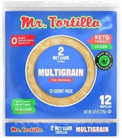 Mr. Tortilla 2 Net Carb Tortilla Wraps | Keto,