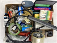 Lot of Mixed Office Supplies Including Oil