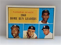 1961 Topps #43 HR Leaders Aaron,Banks,Mathews,etc