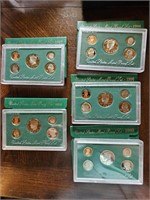 Various Years 1980-1994 Proof Sets (10)