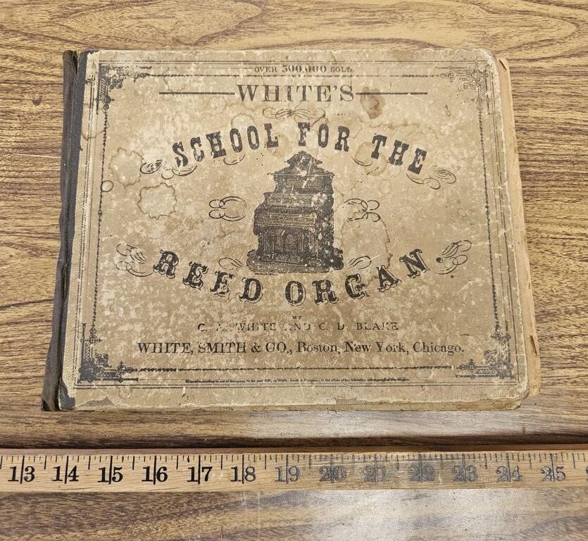 1875 White's School For The Reed Organ