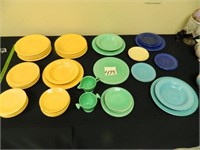 (49) Fiestaware Dinnerware Pieces