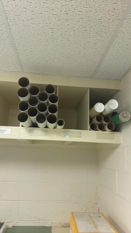 Lot of Plan Tubes