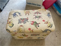 Vintage kids toy box- see all pics