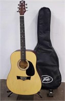 Peavey Acoustic Guitar w/Stand & Carry Bag