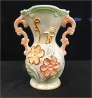 Floral Design Vase; Made in Brazil; 8¼" h