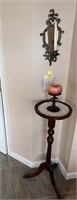 Pedestal Stand, Wall Sconse & Candle