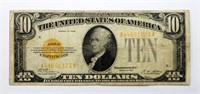 1928 $10 GOLD CERTIFICATE