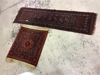 Lot of 2 Sm. Rugs Including