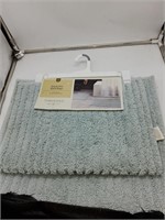 Threshold quick dry bath rugs 2 pack