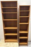 2 MCM Domino Mobler Danish Teak Bookcases