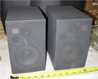 Vtg Nakamichi Speaker 1 Speakers 5 1/2 x 9 x 9