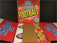 1990 Fleer Football Sello-Pack Store Display