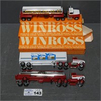 (3) Winross Trucks