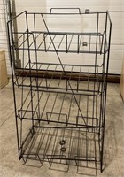 Metal Wire Rack (25"W x 15"D x 45"H) *LY