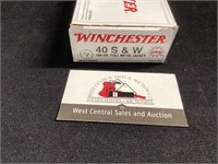Winchester 40 S & W  180 Gr.