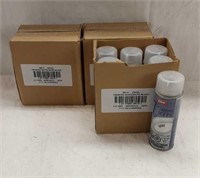 GLASS SPRAY PAINT - QTY 18 CANS - FROSTED