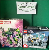New Legos 138 pc Marvel & 58 pc Black Panther