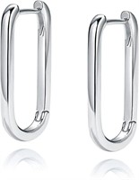 Minimalist U-shape Hoop Earrings