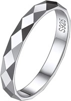 Elegant Multi-faceted Stackable Ring